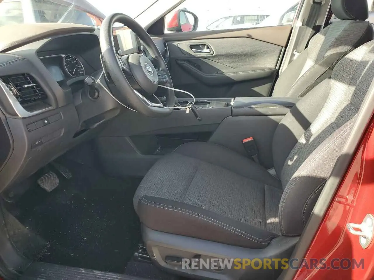 7 fotografías del automóvil dañado 5N1AT3BA3MC818275 NISSAN ROGUE 2021