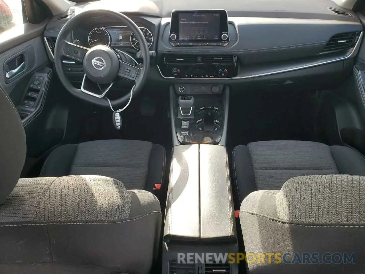 8 fotografías del automóvil dañado 5N1AT3BA3MC818275 NISSAN ROGUE 2021