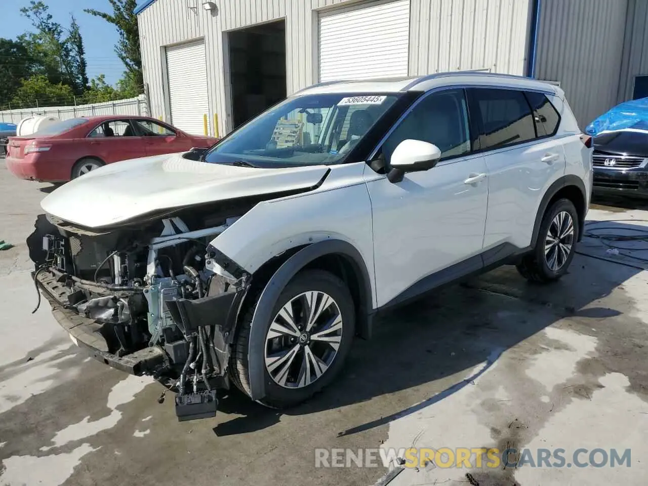 1 fotografías del automóvil dañado 5N1AT3BA4MC711963 NISSAN ROGUE 2021