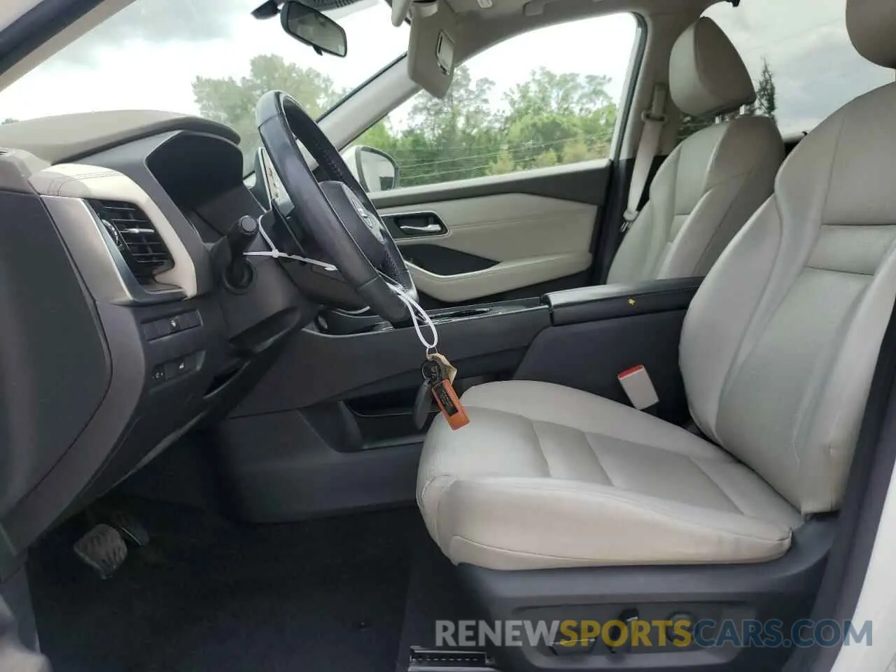 7 fotografías del automóvil dañado 5N1AT3BA4MC711963 NISSAN ROGUE 2021