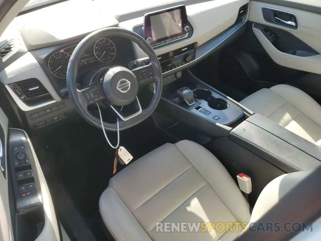 8 fotografías del automóvil dañado 5N1AT3BA4MC711963 NISSAN ROGUE 2021
