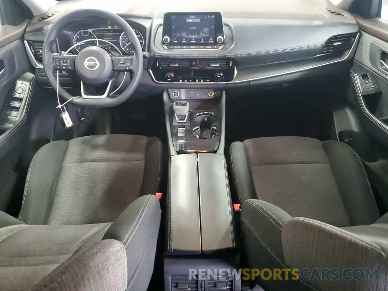 8 fotografías del automóvil dañado 5N1AT3BA4MC751170 NISSAN ROGUE 2021