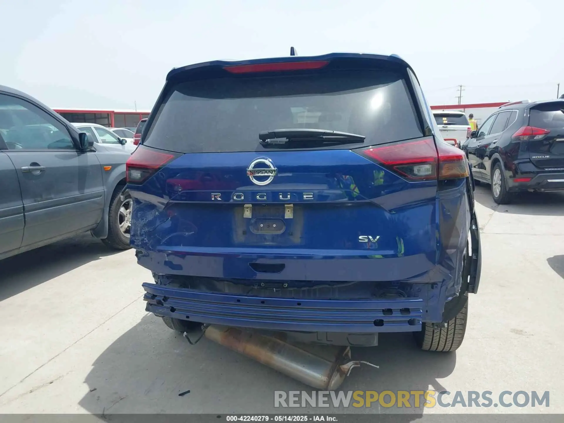 17 fotografías del automóvil dañado 5N1AT3BA4MC762346 NISSAN ROGUE 2021
