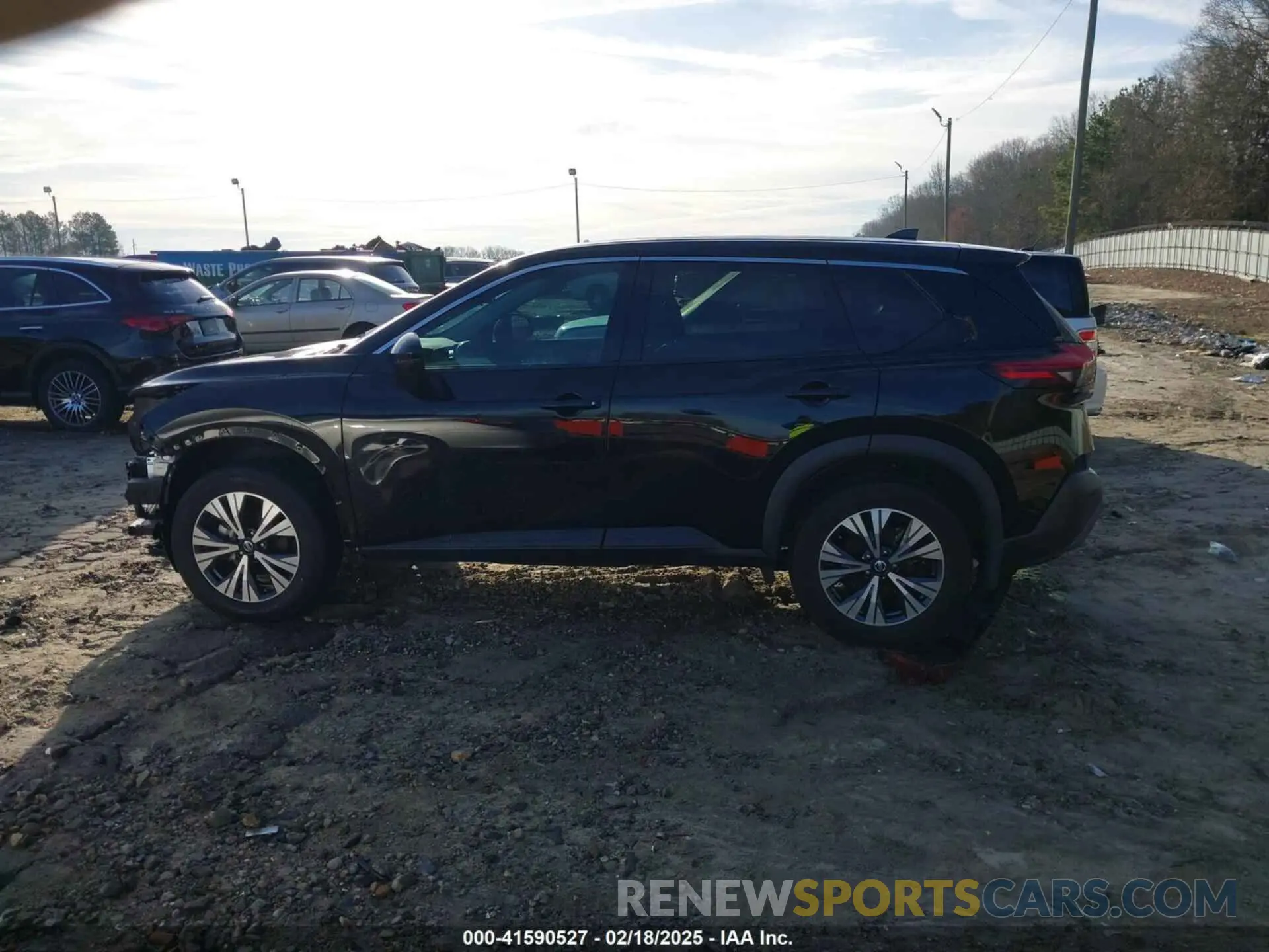 15 fotografías del automóvil dañado 5N1AT3BA5MC724527 NISSAN ROGUE 2021