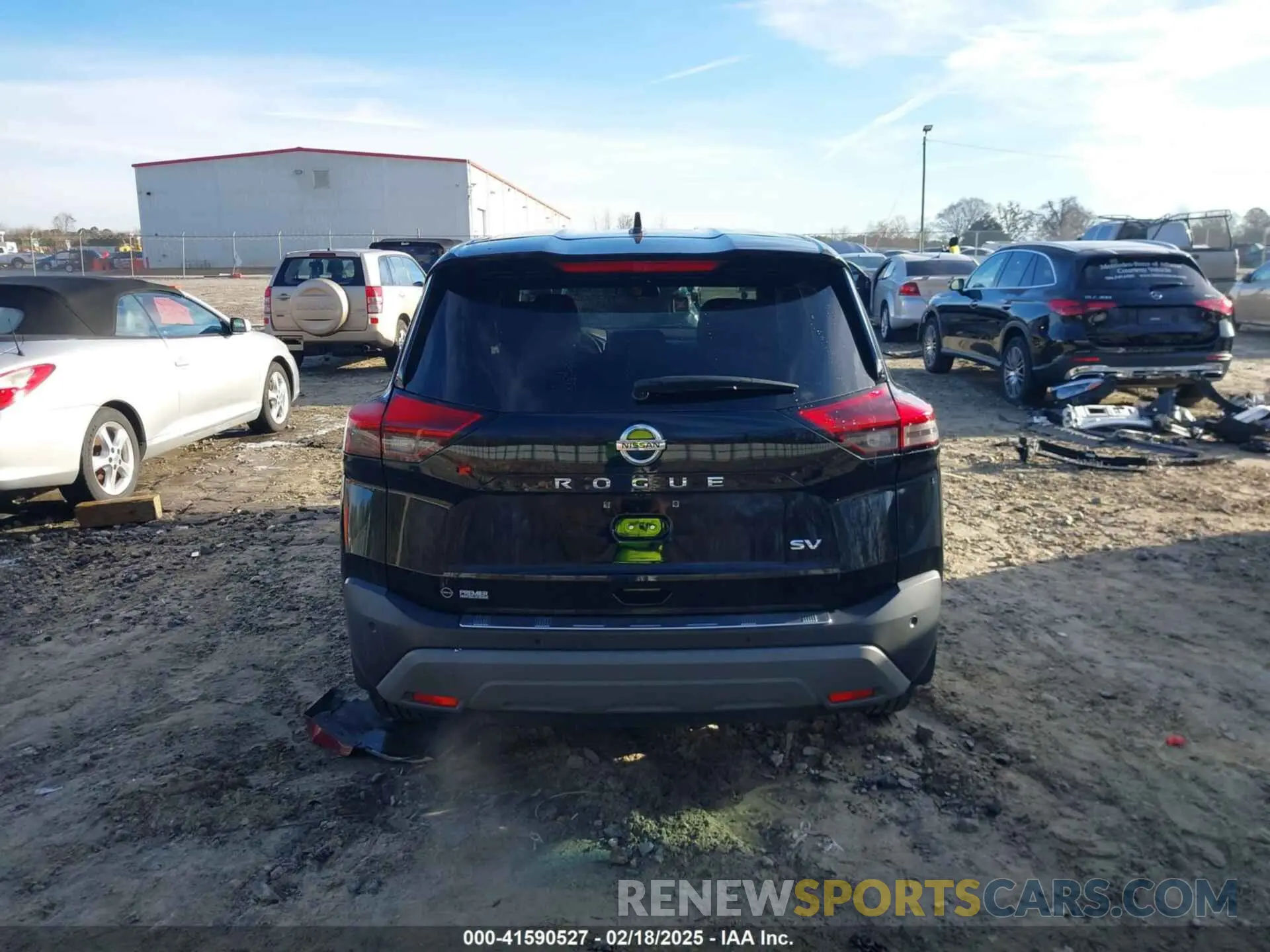 17 fotografías del automóvil dañado 5N1AT3BA5MC724527 NISSAN ROGUE 2021