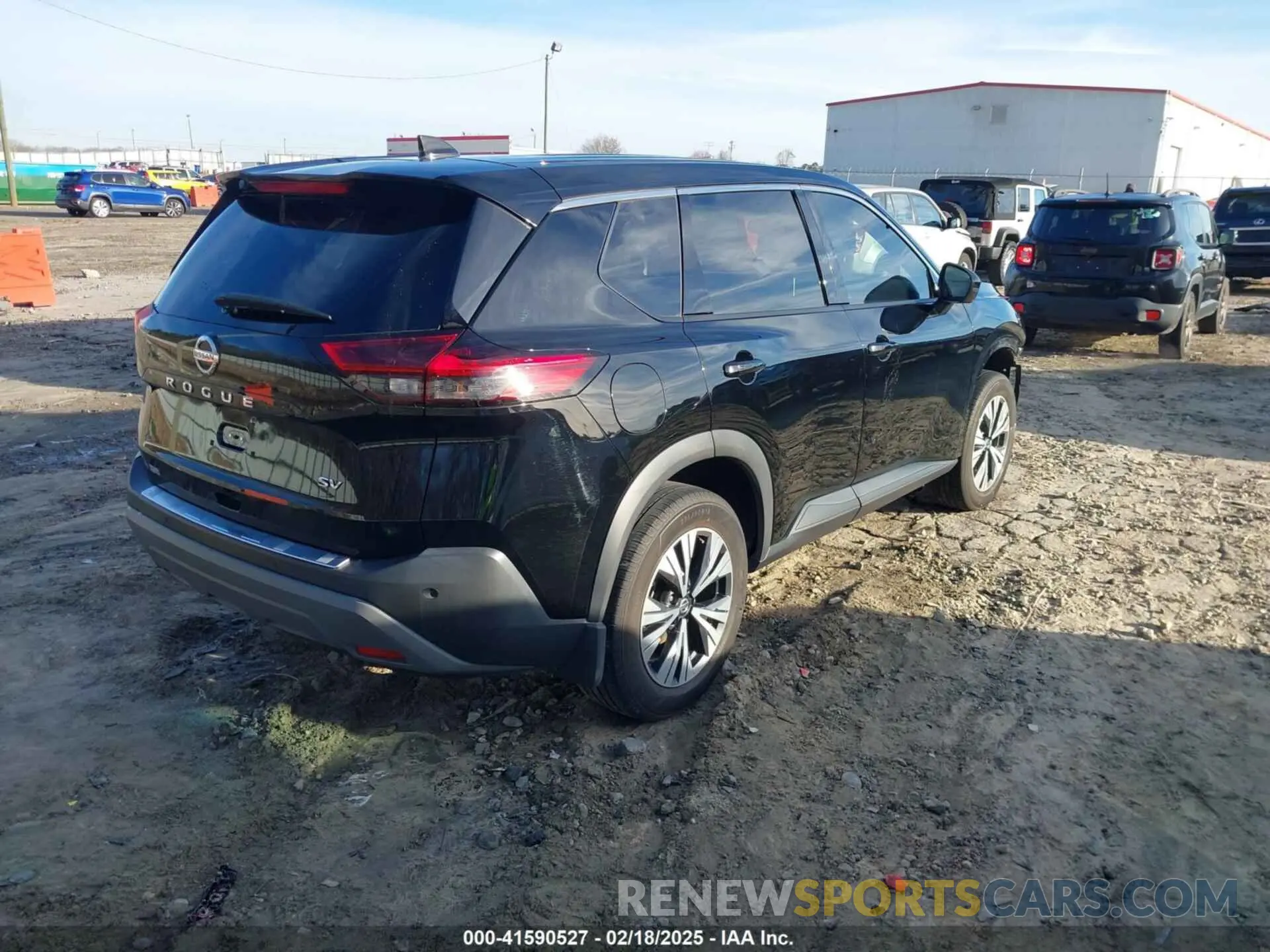 4 fotografías del automóvil dañado 5N1AT3BA5MC724527 NISSAN ROGUE 2021