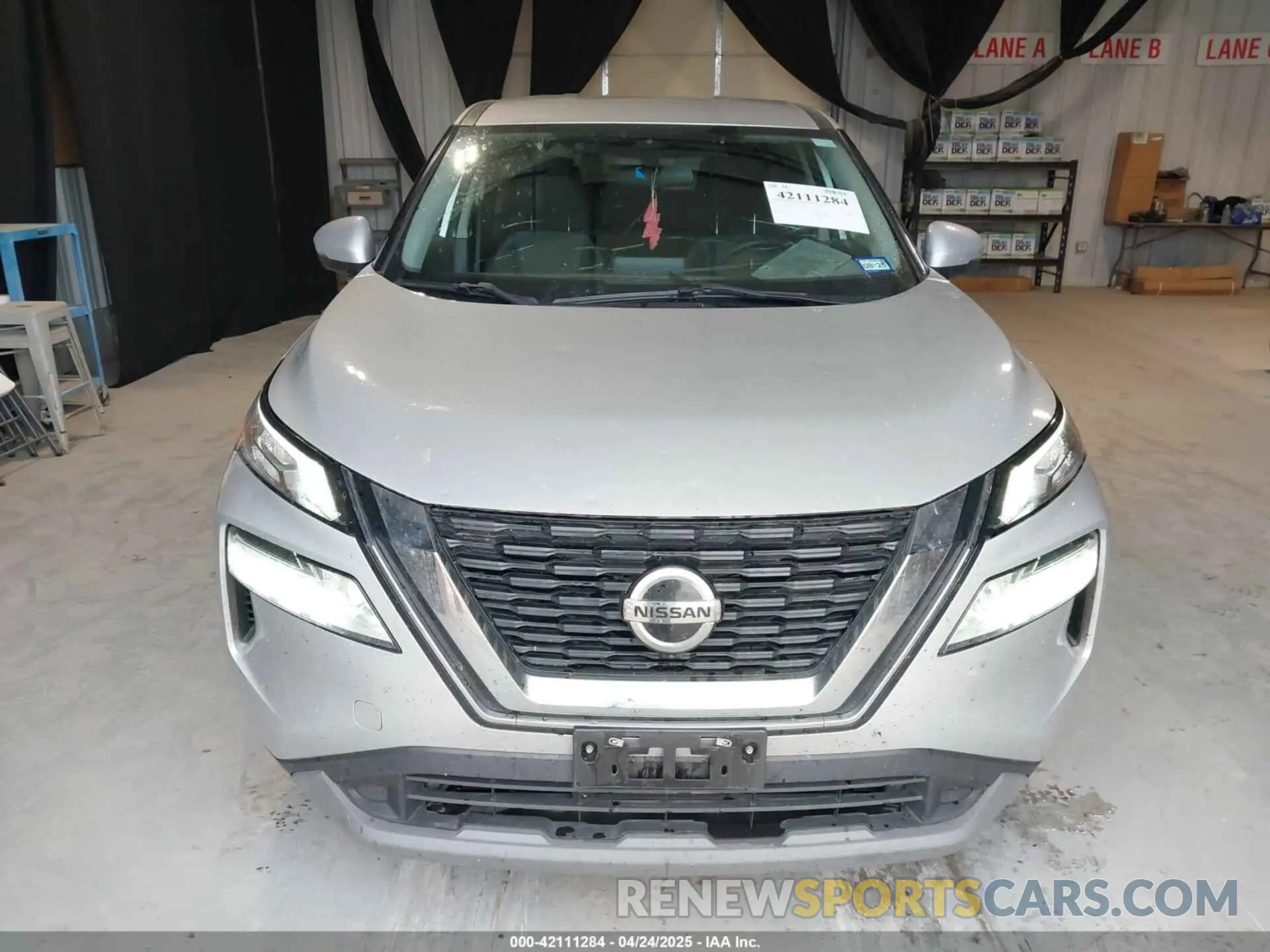 12 fotografías del automóvil dañado 5N1AT3BA5MC733308 NISSAN ROGUE 2021