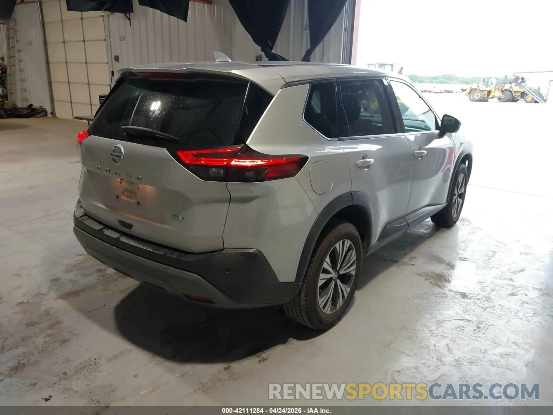 4 fotografías del automóvil dañado 5N1AT3BA5MC733308 NISSAN ROGUE 2021