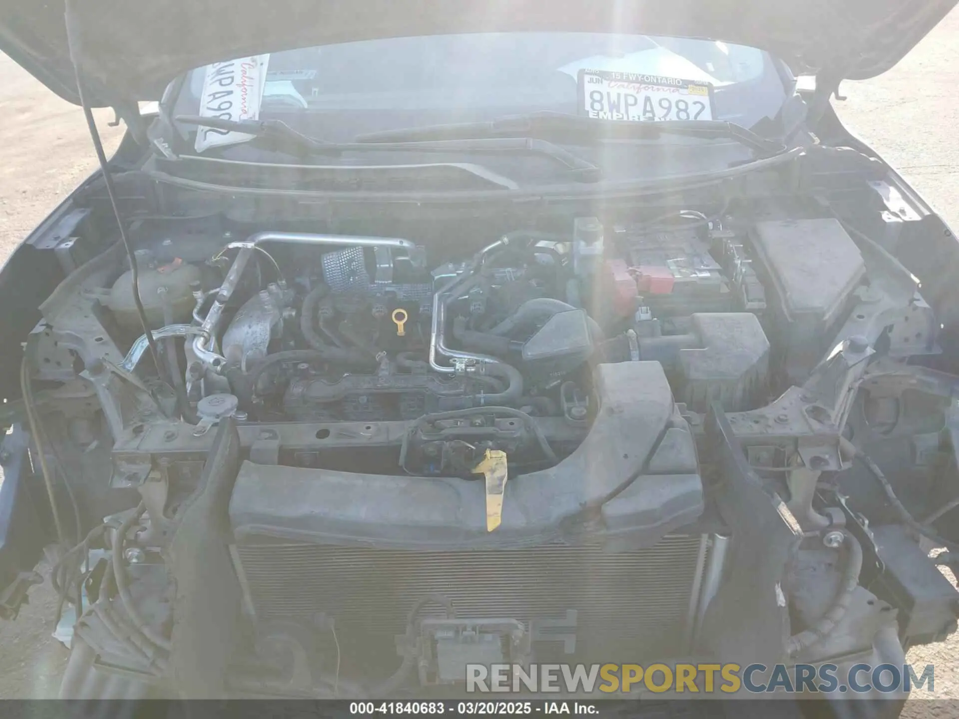 10 fotografías del automóvil dañado 5N1AT3BA5MC766020 NISSAN ROGUE 2021