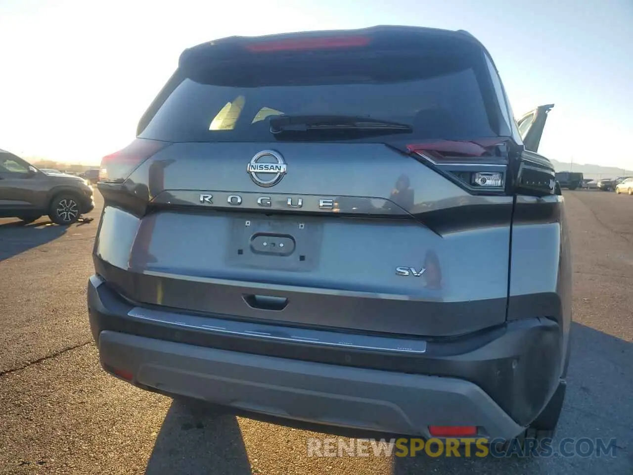 6 fotografías del automóvil dañado 5N1AT3BA5MC779382 NISSAN ROGUE 2021