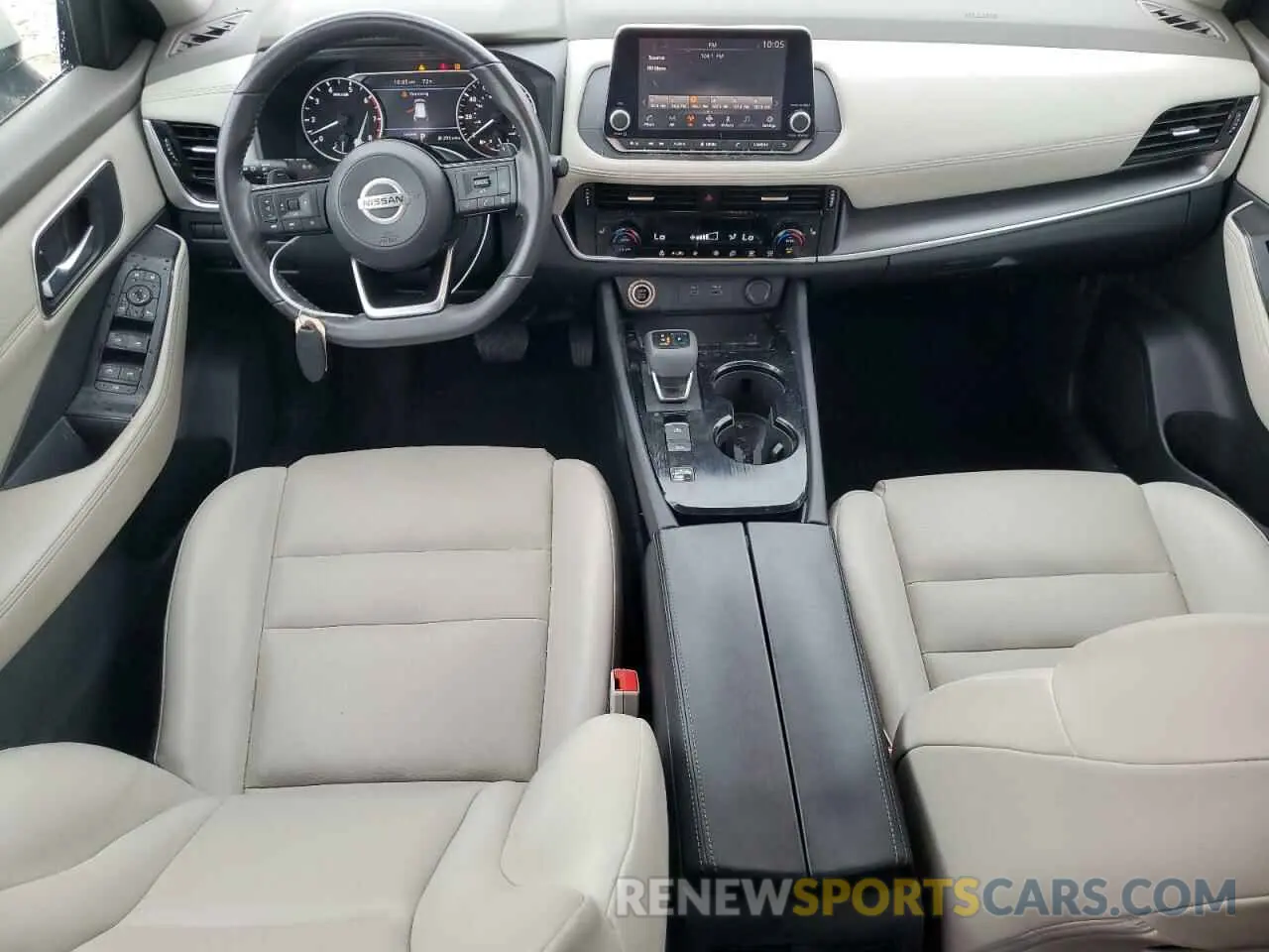 8 fotografías del automóvil dañado 5N1AT3BA5MC793217 NISSAN ROGUE 2021