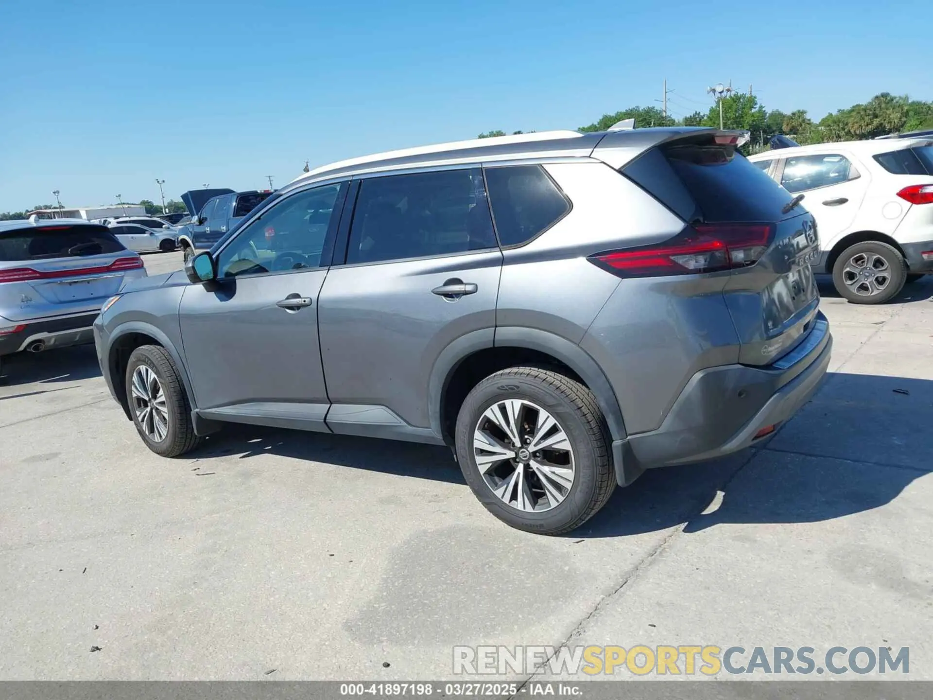 14 fotografías del automóvil dañado 5N1AT3BA5MC793881 NISSAN ROGUE 2021