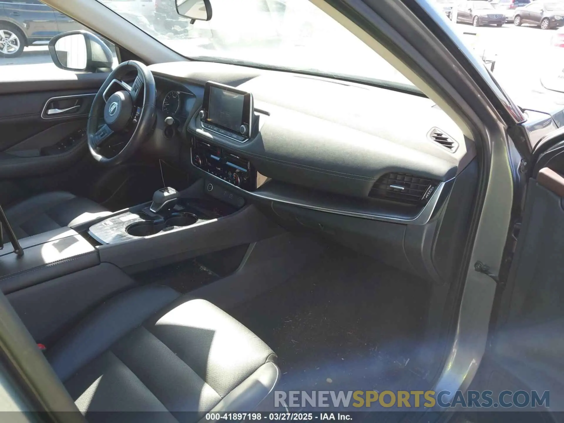5 fotografías del automóvil dañado 5N1AT3BA5MC793881 NISSAN ROGUE 2021