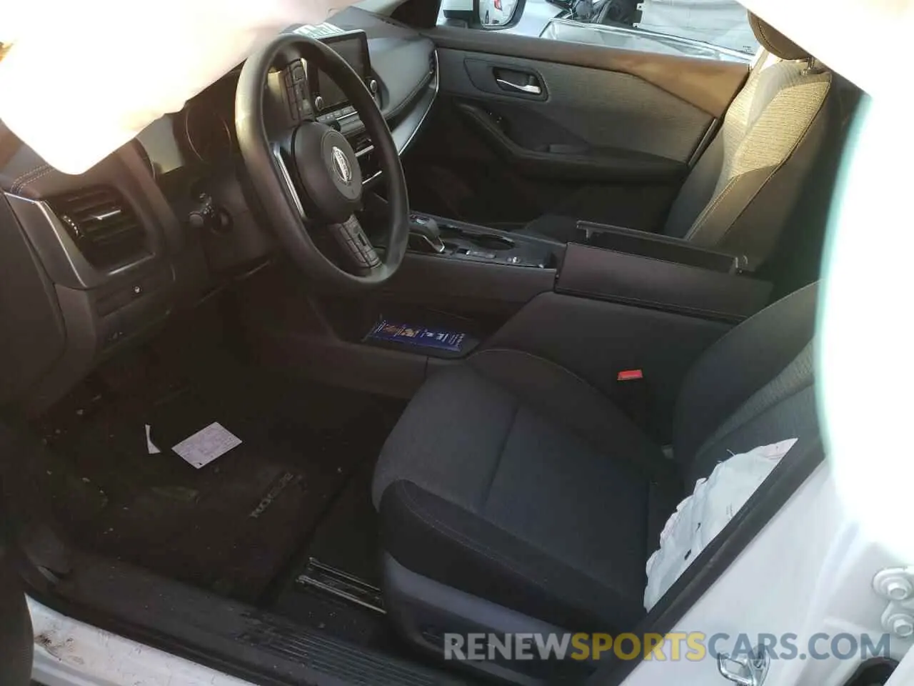 7 fotografías del automóvil dañado 5N1AT3BA5MC823252 NISSAN ROGUE 2021