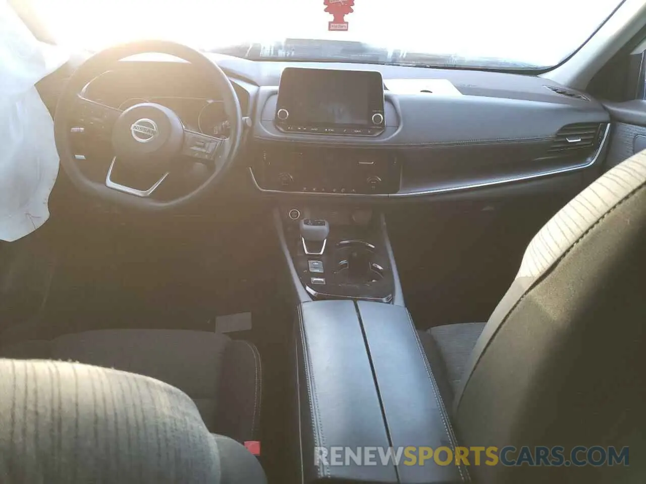 8 fotografías del automóvil dañado 5N1AT3BA5MC823252 NISSAN ROGUE 2021