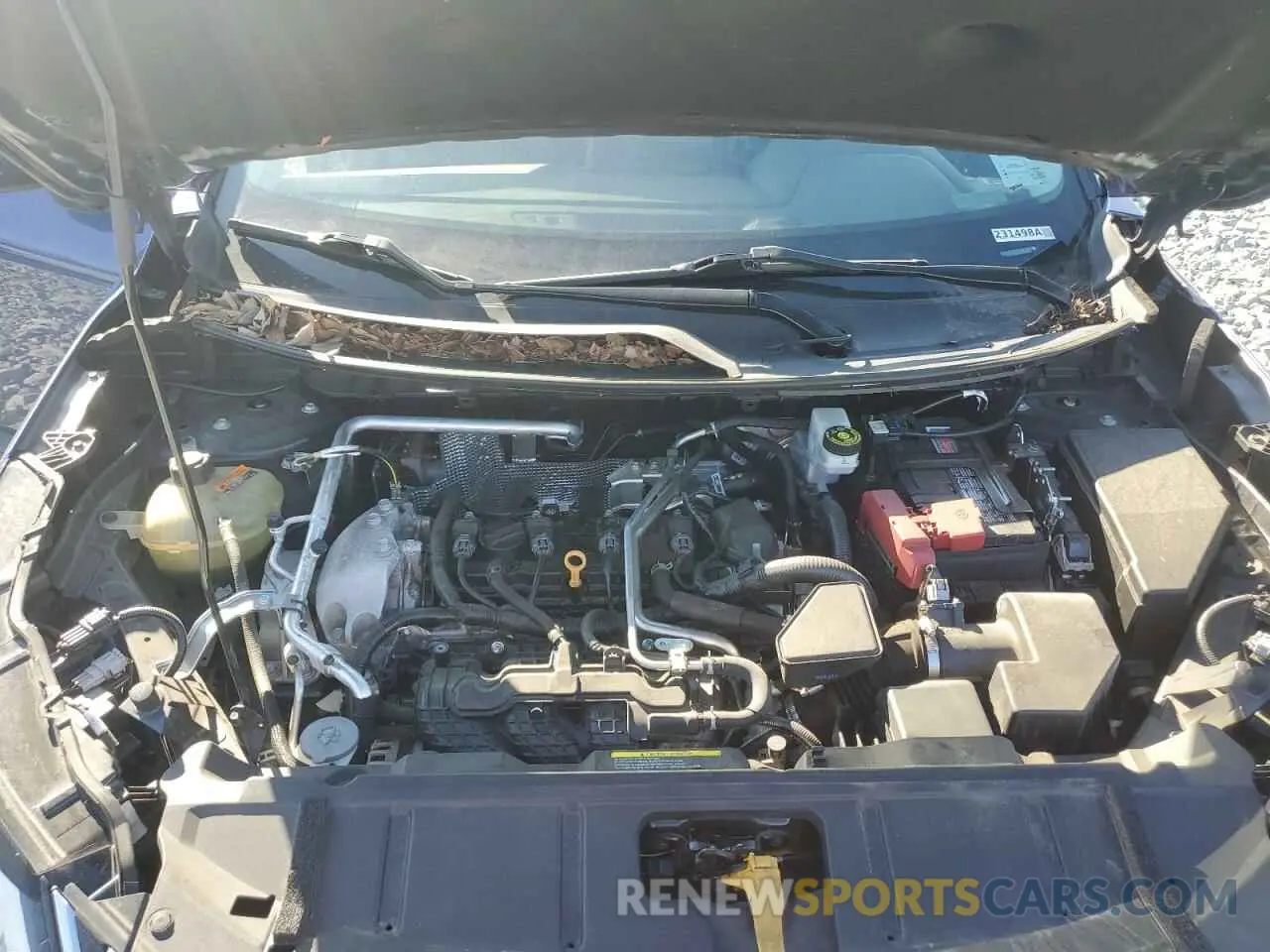 12 fotografías del automóvil dañado 5N1AT3BA6MC678108 NISSAN ROGUE 2021