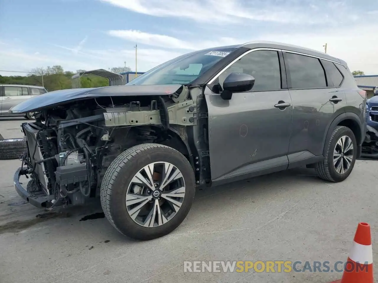 1 fotografías del automóvil dañado 5N1AT3BA6MC732670 NISSAN ROGUE 2021
