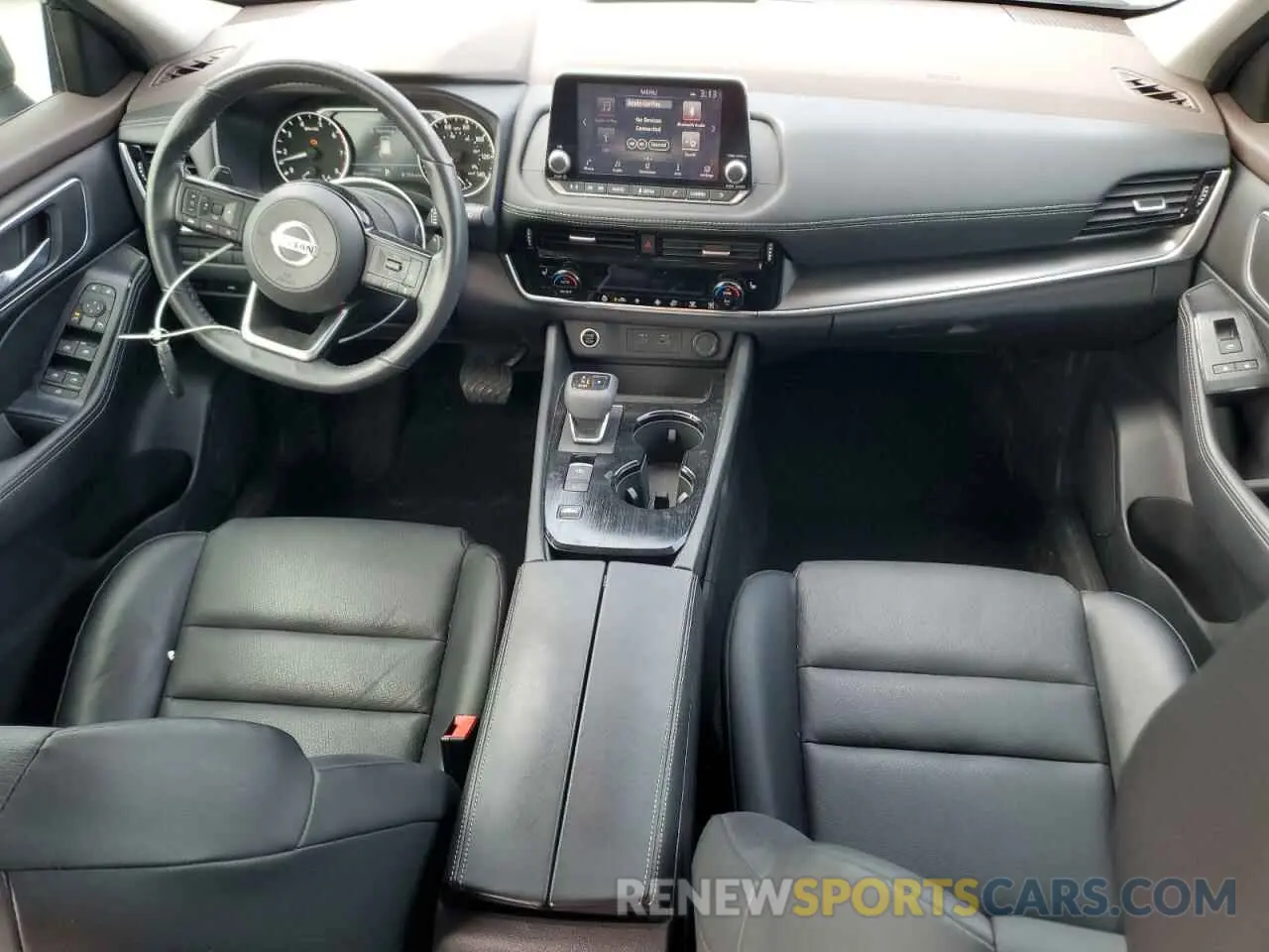 8 fotografías del automóvil dañado 5N1AT3BA6MC732670 NISSAN ROGUE 2021