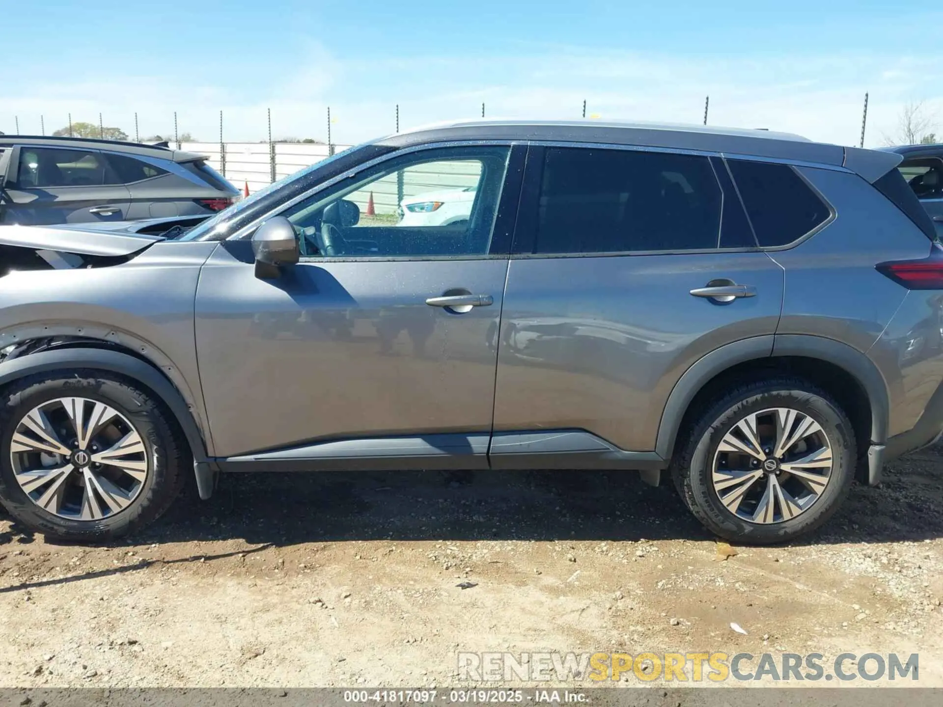 14 fotografías del automóvil dañado 5N1AT3BA6MC797924 NISSAN ROGUE 2021