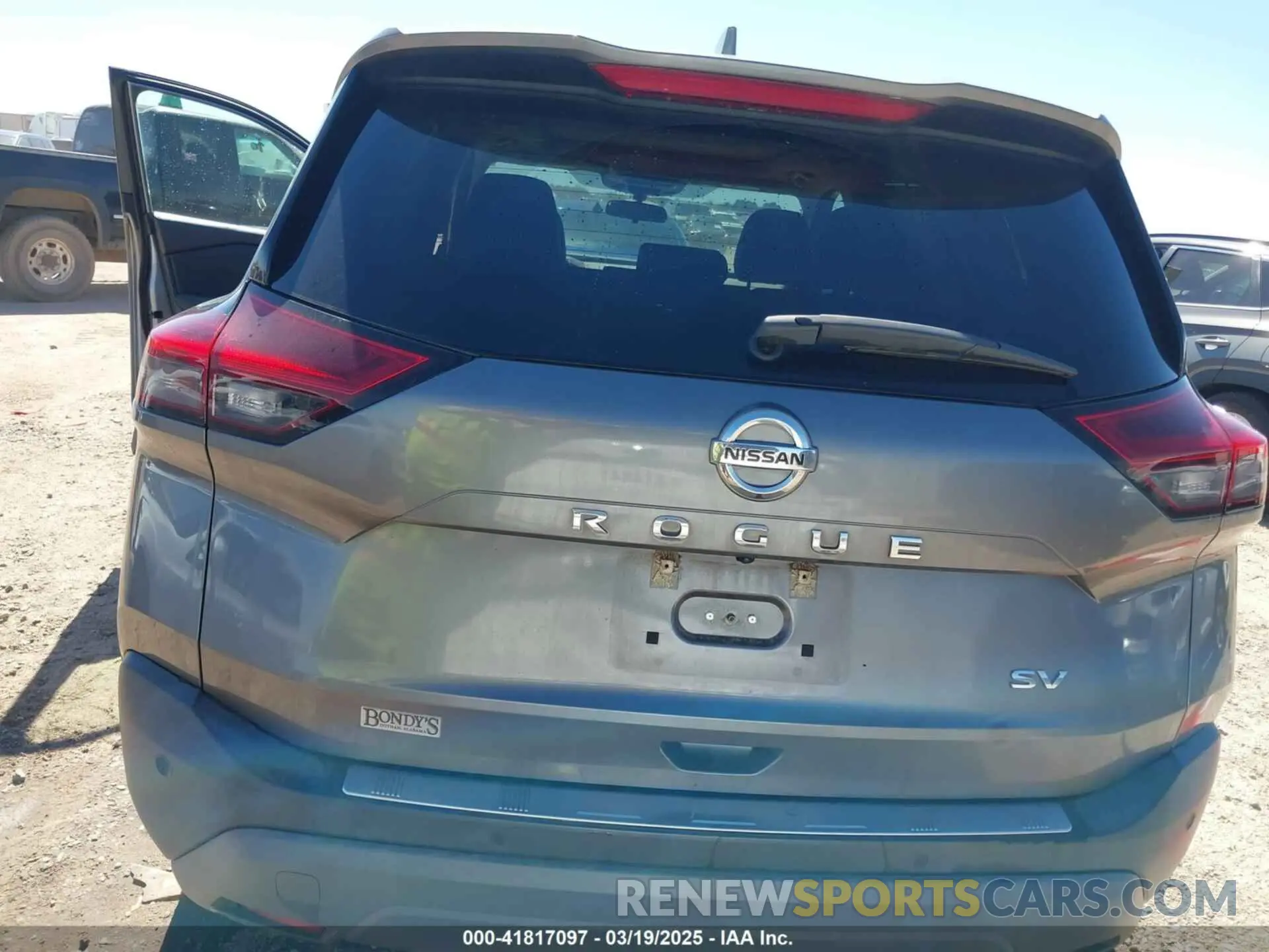 16 fotografías del automóvil dañado 5N1AT3BA6MC797924 NISSAN ROGUE 2021