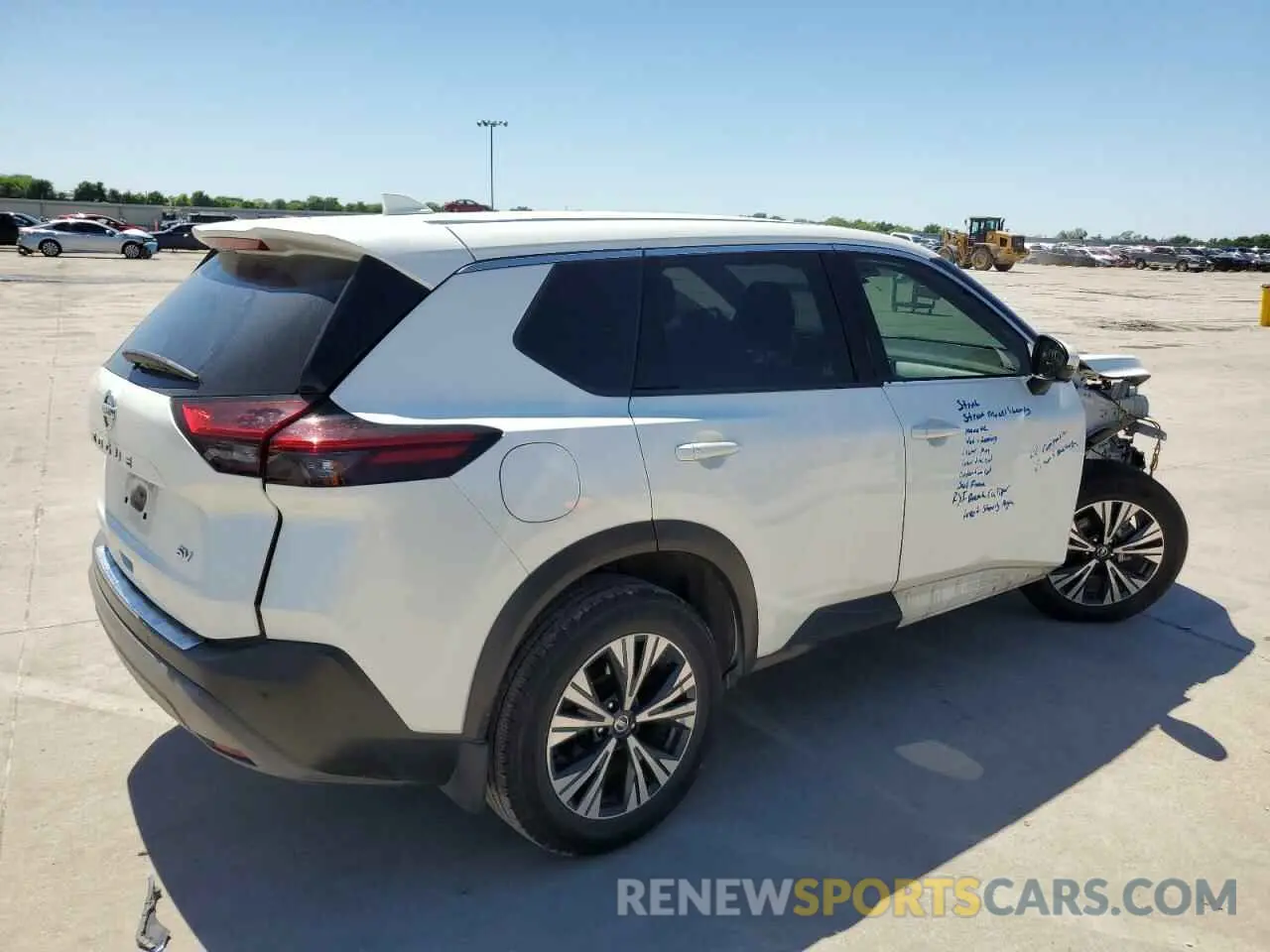 3 fotografías del automóvil dañado 5N1AT3BA6MC808033 NISSAN ROGUE 2021