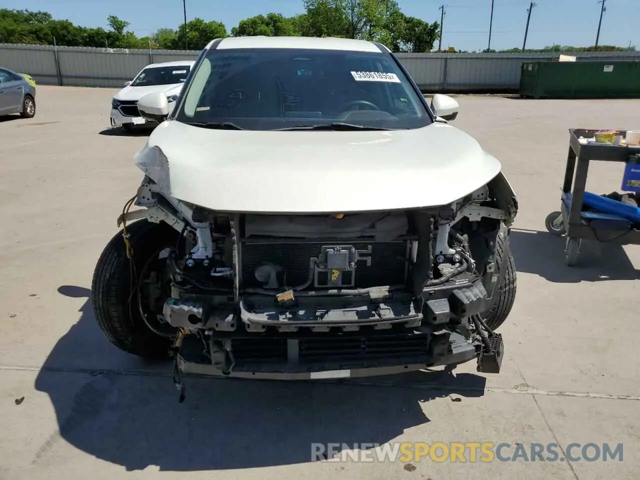5 fotografías del automóvil dañado 5N1AT3BA6MC808033 NISSAN ROGUE 2021