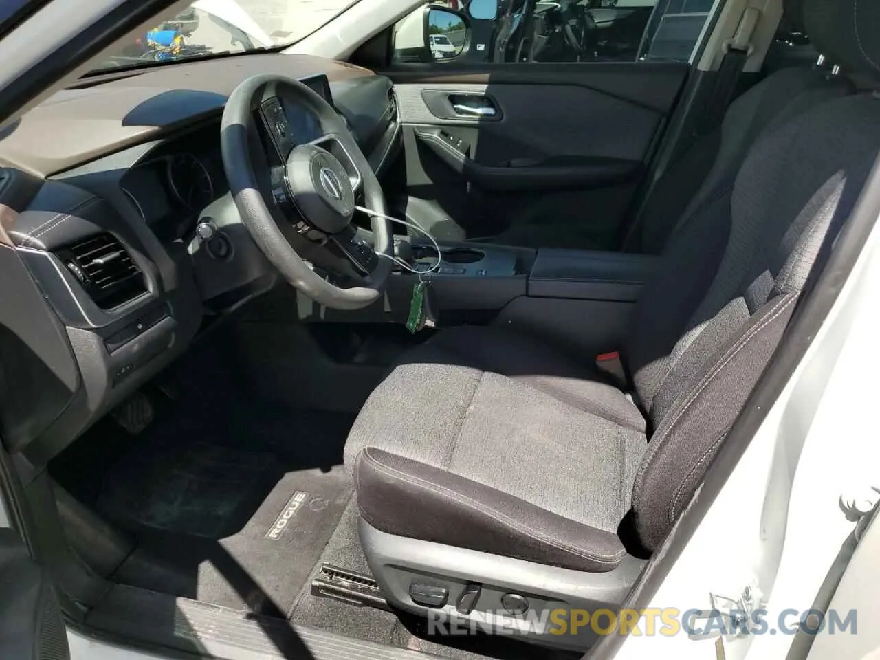 7 fotografías del automóvil dañado 5N1AT3BA6MC808033 NISSAN ROGUE 2021