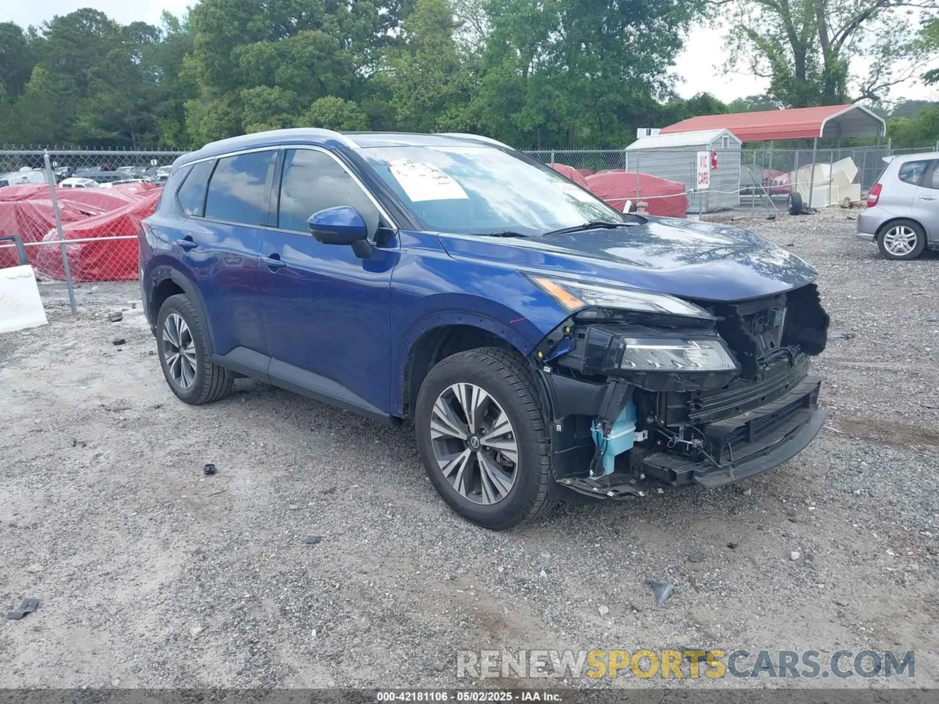 1 fotografías del automóvil dañado 5N1AT3BA6MC810252 NISSAN ROGUE 2021