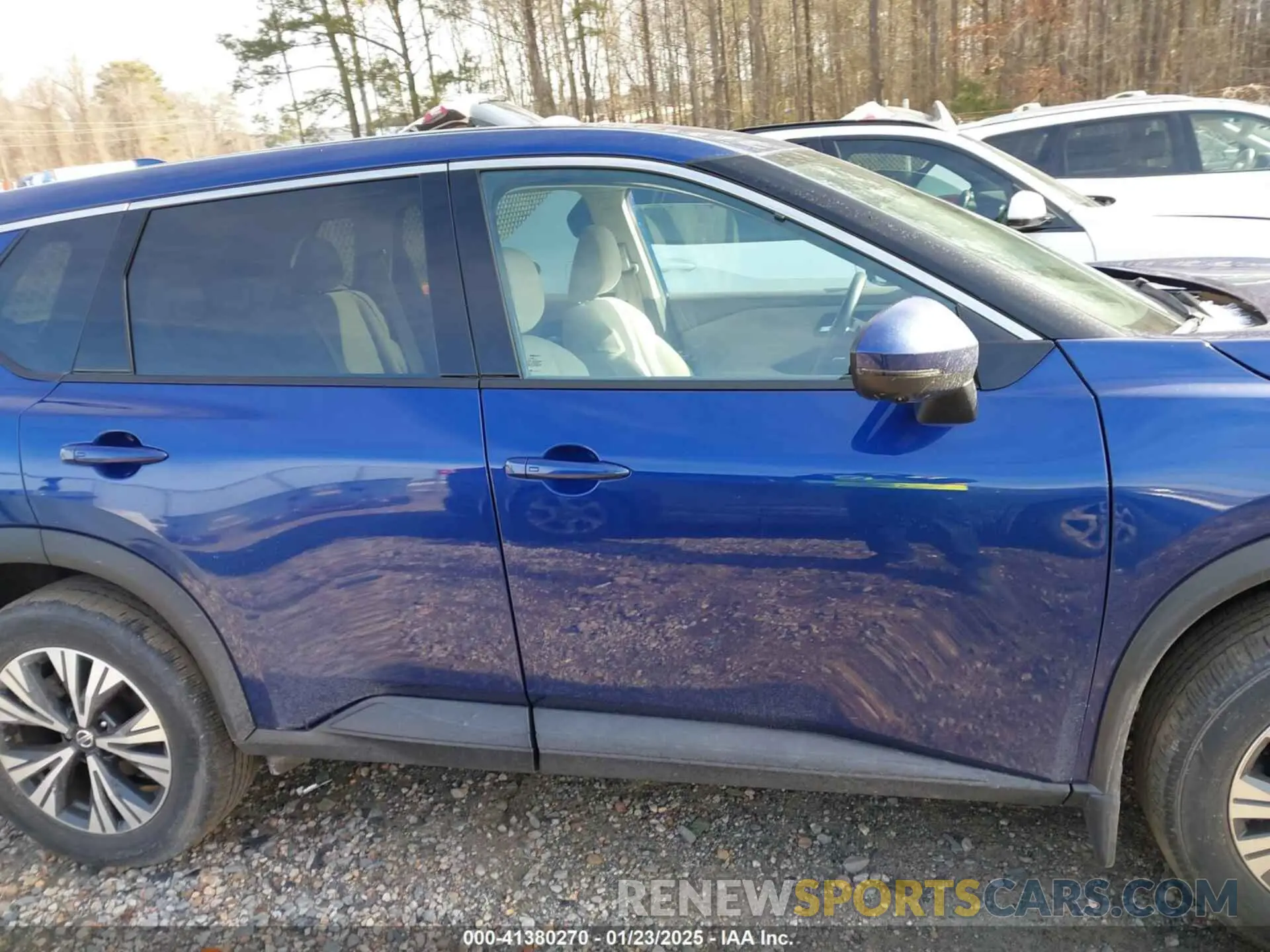 14 fotografías del automóvil dañado 5N1AT3BA6MC842473 NISSAN ROGUE 2021