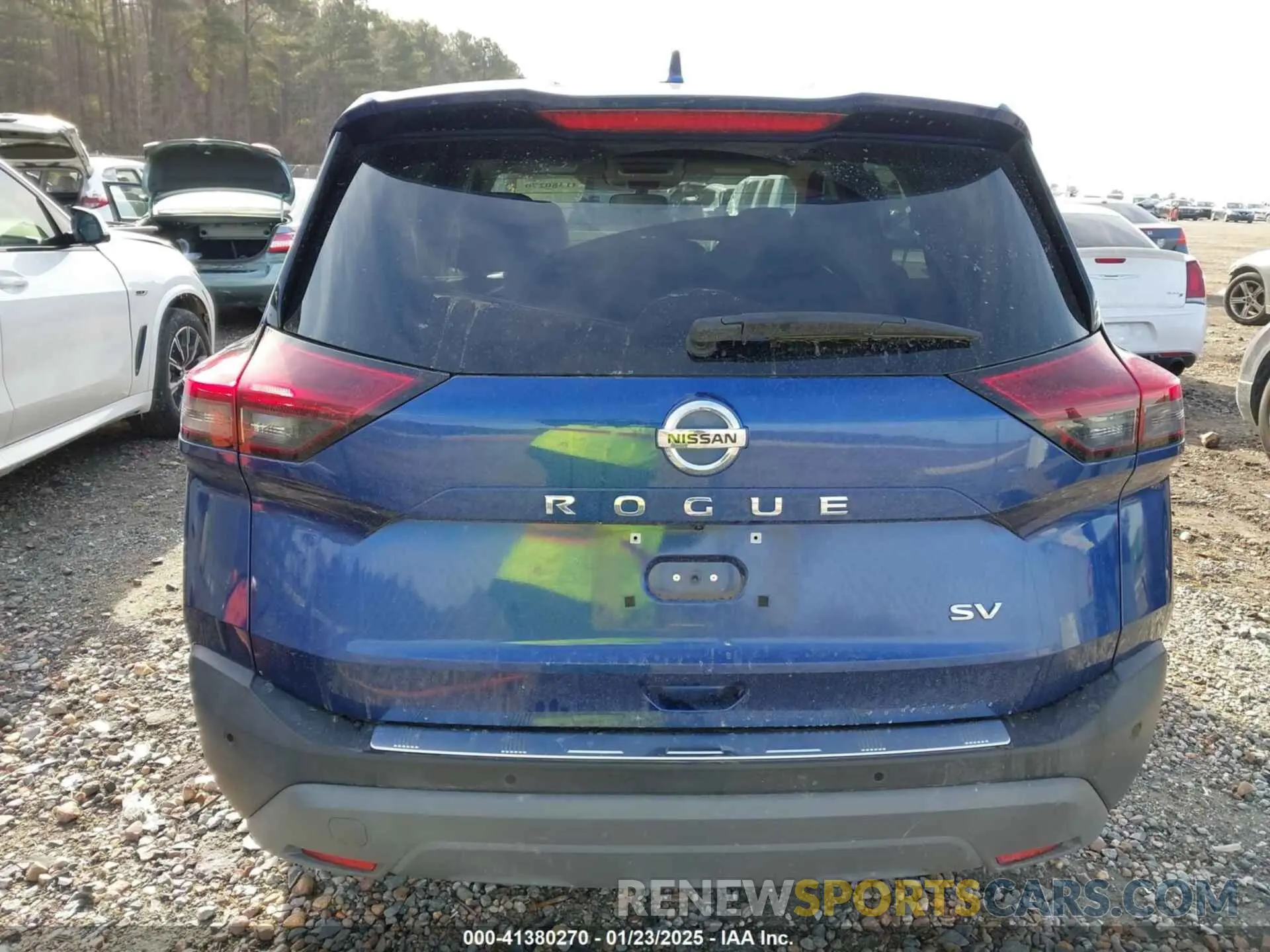 17 fotografías del automóvil dañado 5N1AT3BA6MC842473 NISSAN ROGUE 2021