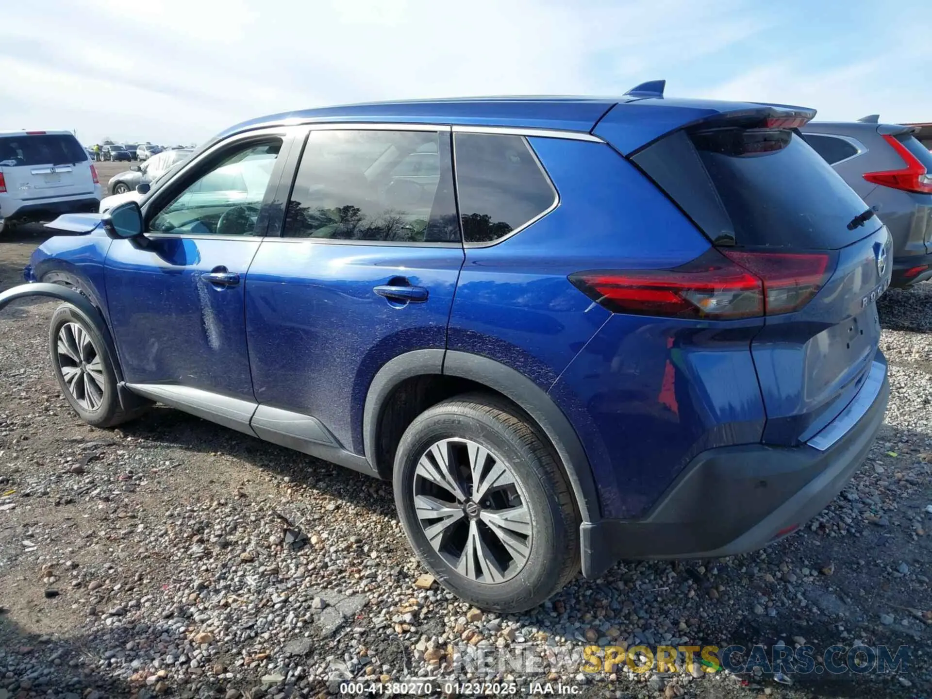 3 fotografías del automóvil dañado 5N1AT3BA6MC842473 NISSAN ROGUE 2021
