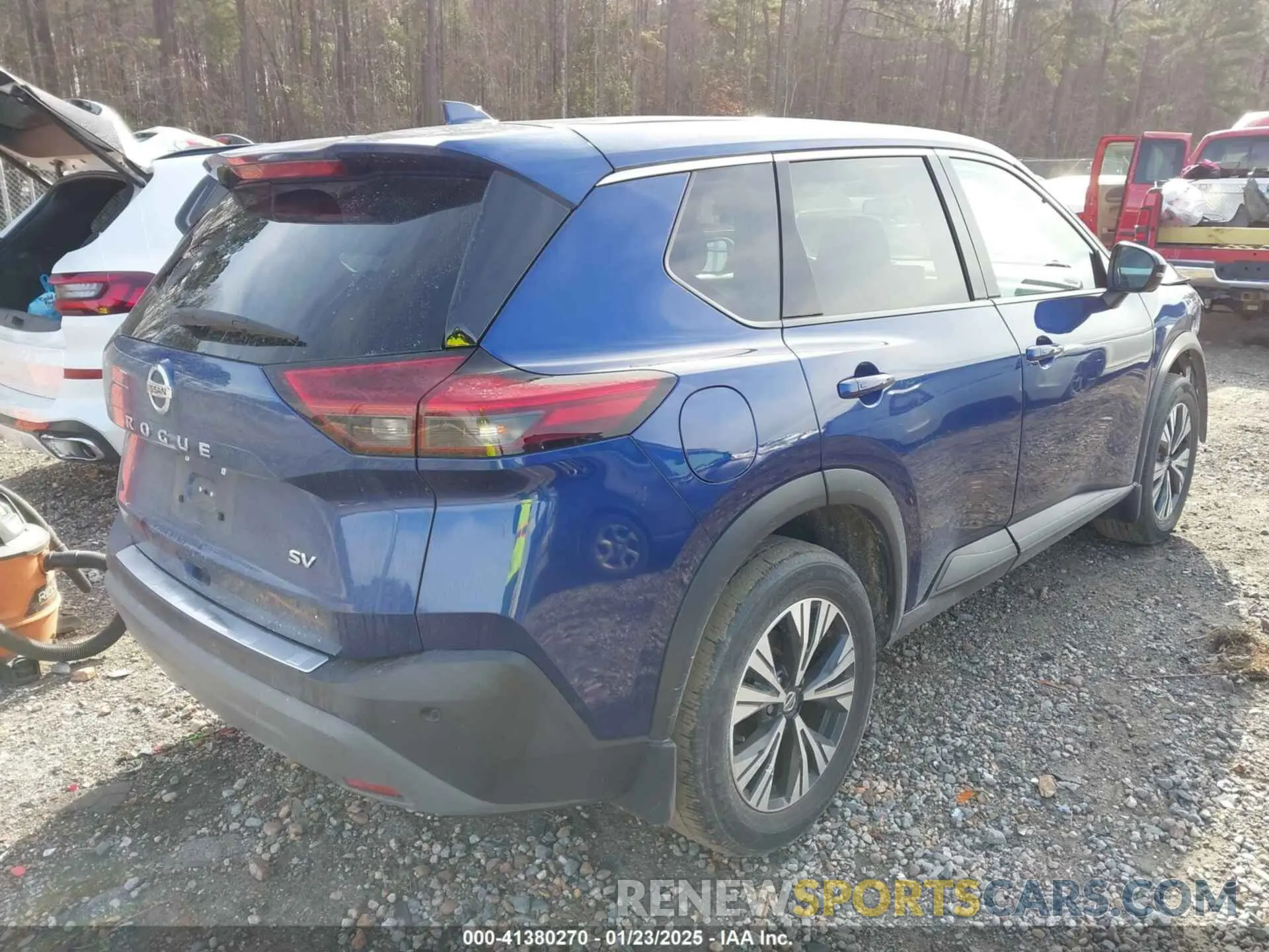 4 fotografías del automóvil dañado 5N1AT3BA6MC842473 NISSAN ROGUE 2021