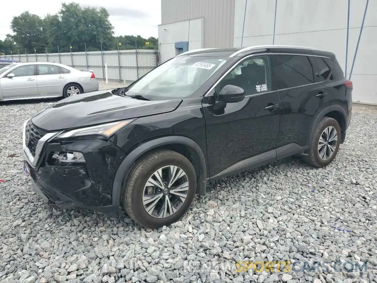 1 fotografías del automóvil dañado 5N1AT3BA7MC703324 NISSAN ROGUE 2021