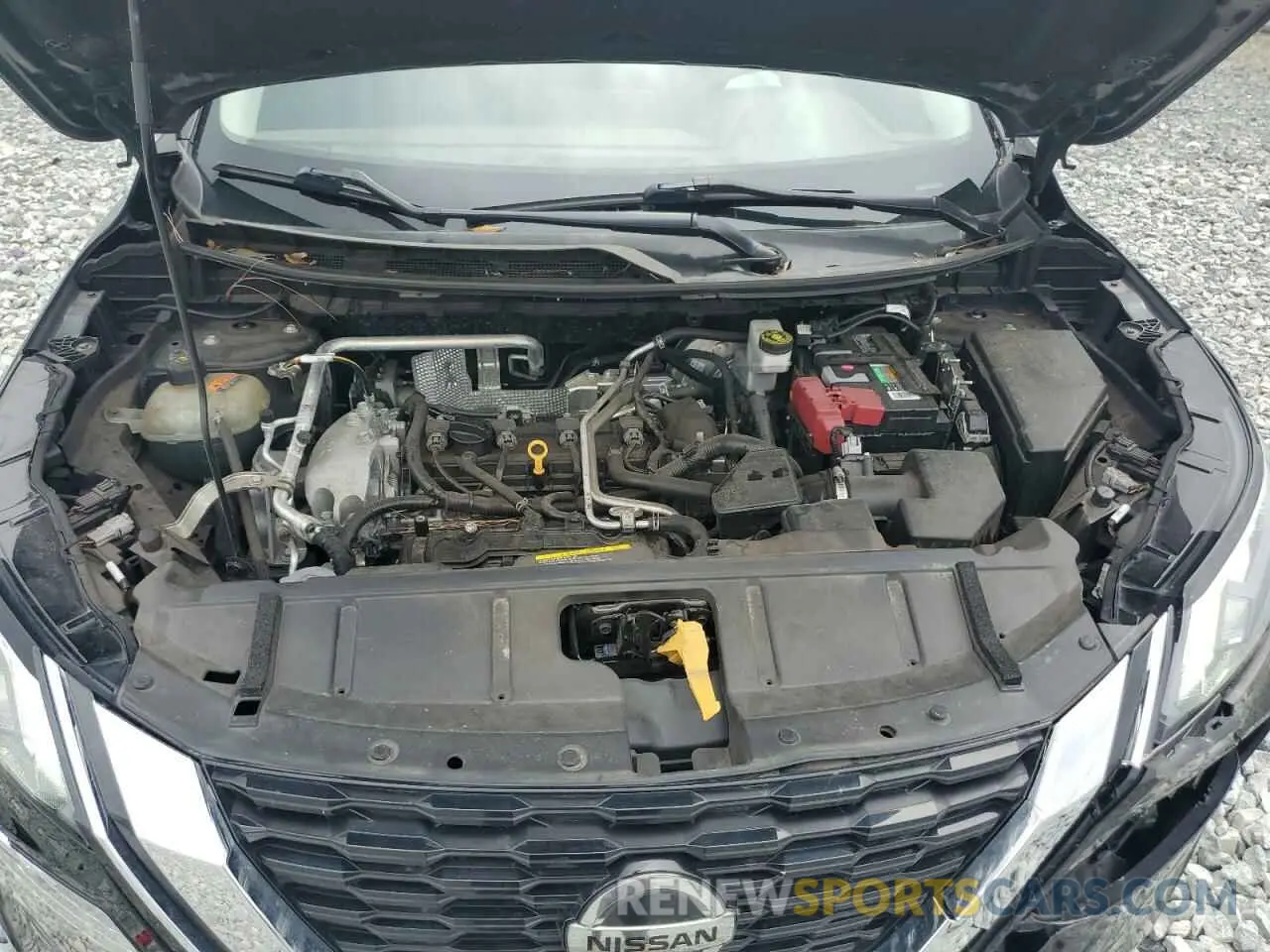 13 fotografías del automóvil dañado 5N1AT3BA7MC703324 NISSAN ROGUE 2021