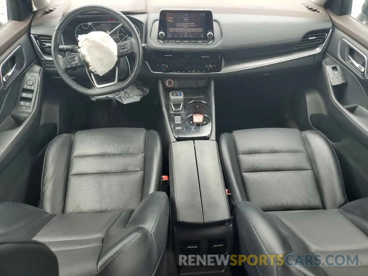 8 fotografías del automóvil dañado 5N1AT3BA7MC703324 NISSAN ROGUE 2021