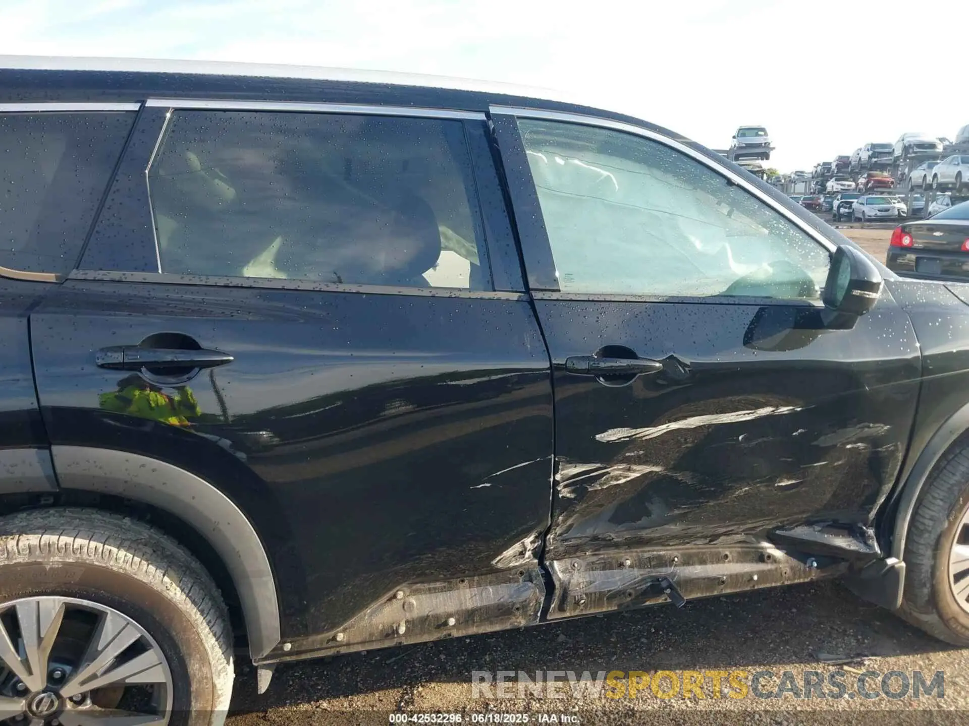 6 fotografías del automóvil dañado 5N1AT3BA7MC706935 NISSAN ROGUE 2021