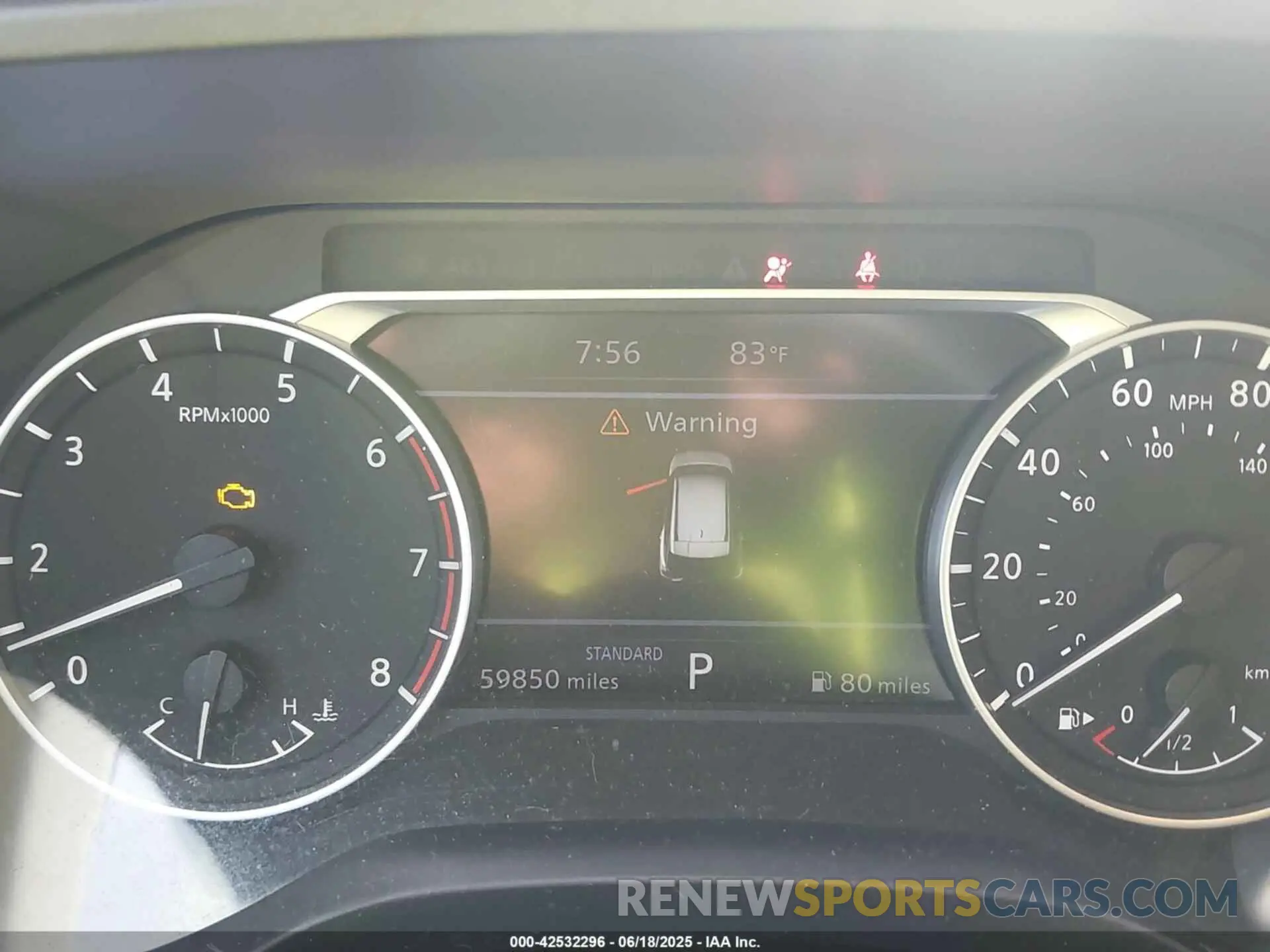 7 fotografías del automóvil dañado 5N1AT3BA7MC706935 NISSAN ROGUE 2021