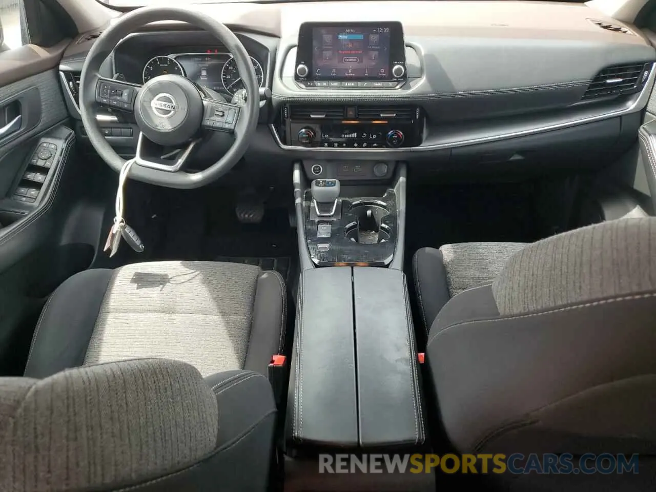 8 fotografías del automóvil dañado 5N1AT3BA7MC777651 NISSAN ROGUE 2021