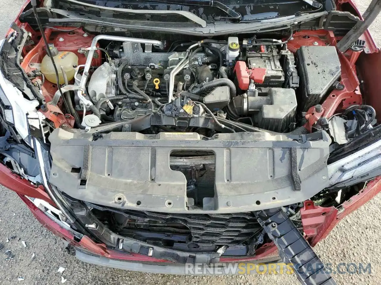13 fotografías del automóvil dañado 5N1AT3BA7MC827190 NISSAN ROGUE 2021