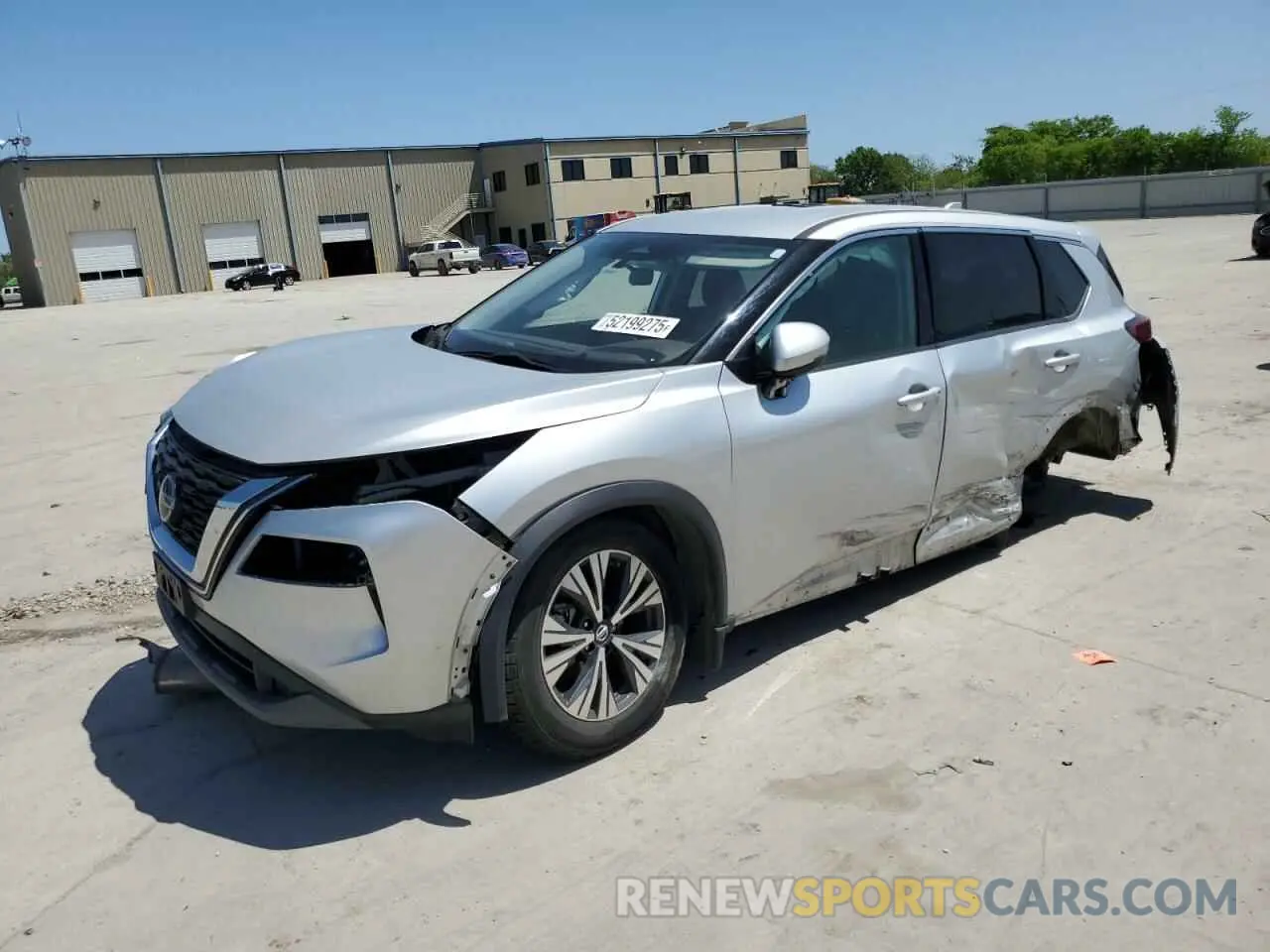 1 fotografías del automóvil dañado 5N1AT3BA7MC835225 NISSAN ROGUE 2021