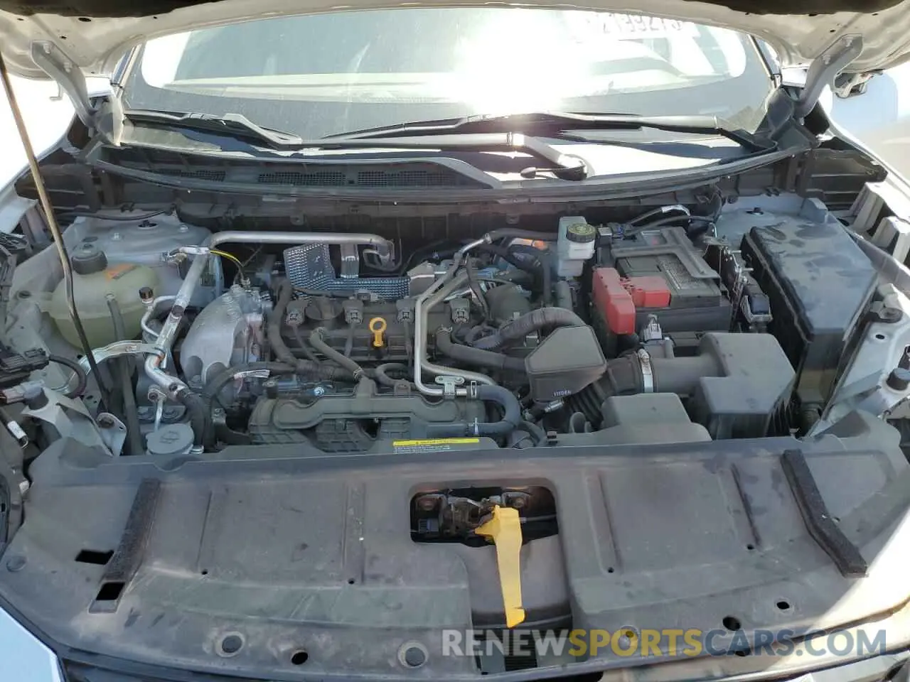 12 fotografías del automóvil dañado 5N1AT3BA7MC835225 NISSAN ROGUE 2021