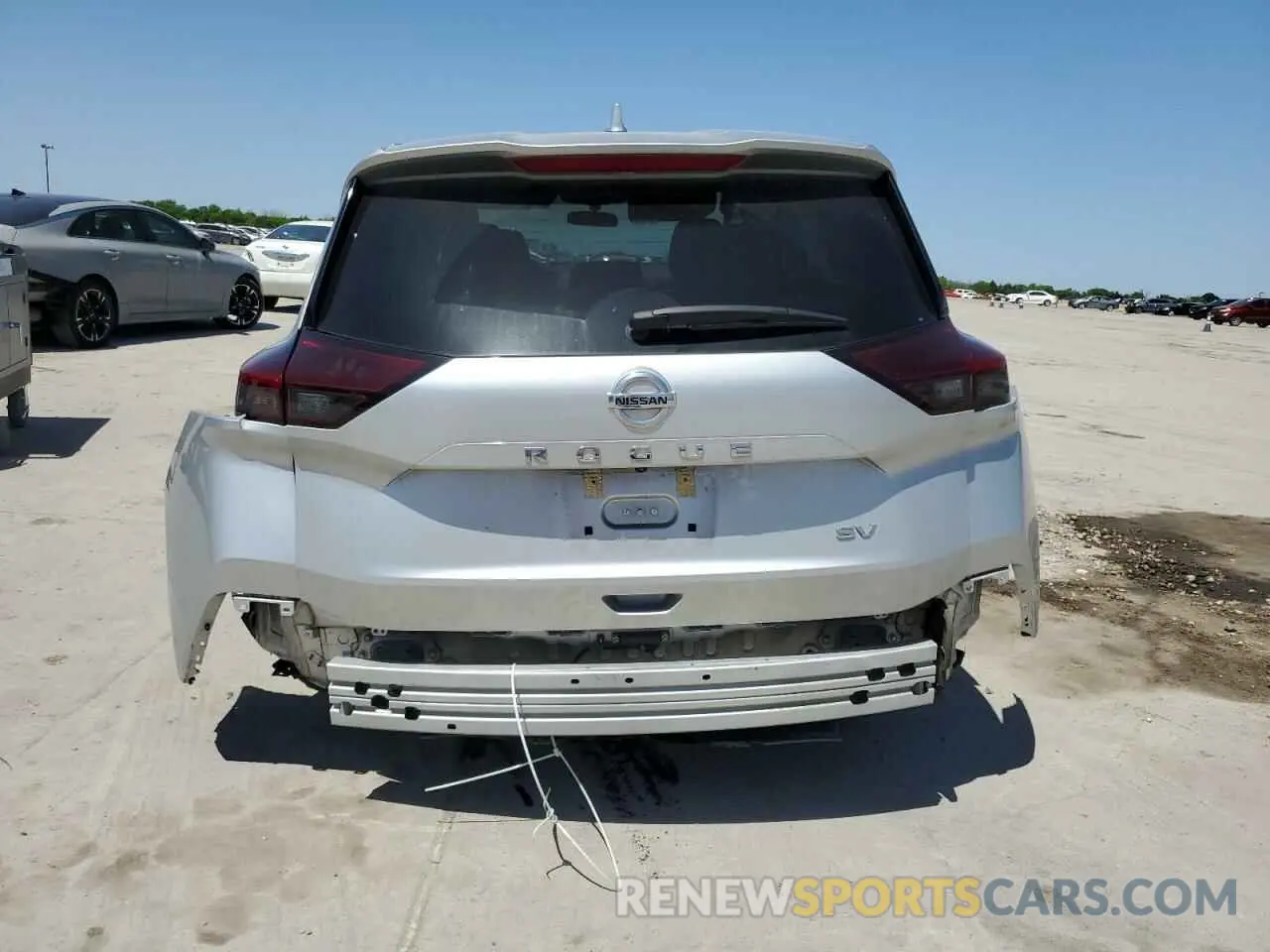 6 fotografías del automóvil dañado 5N1AT3BA7MC835225 NISSAN ROGUE 2021