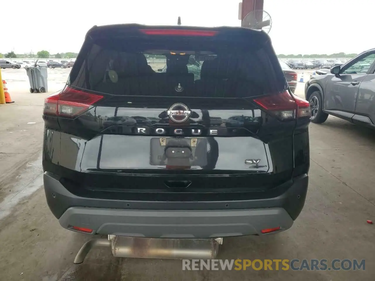 6 fotografías del automóvil dañado 5N1AT3BA8MC703705 NISSAN ROGUE 2021