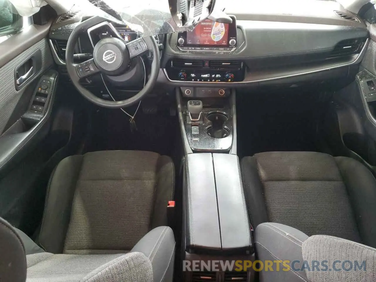 8 fotografías del automóvil dañado 5N1AT3BA8MC703705 NISSAN ROGUE 2021