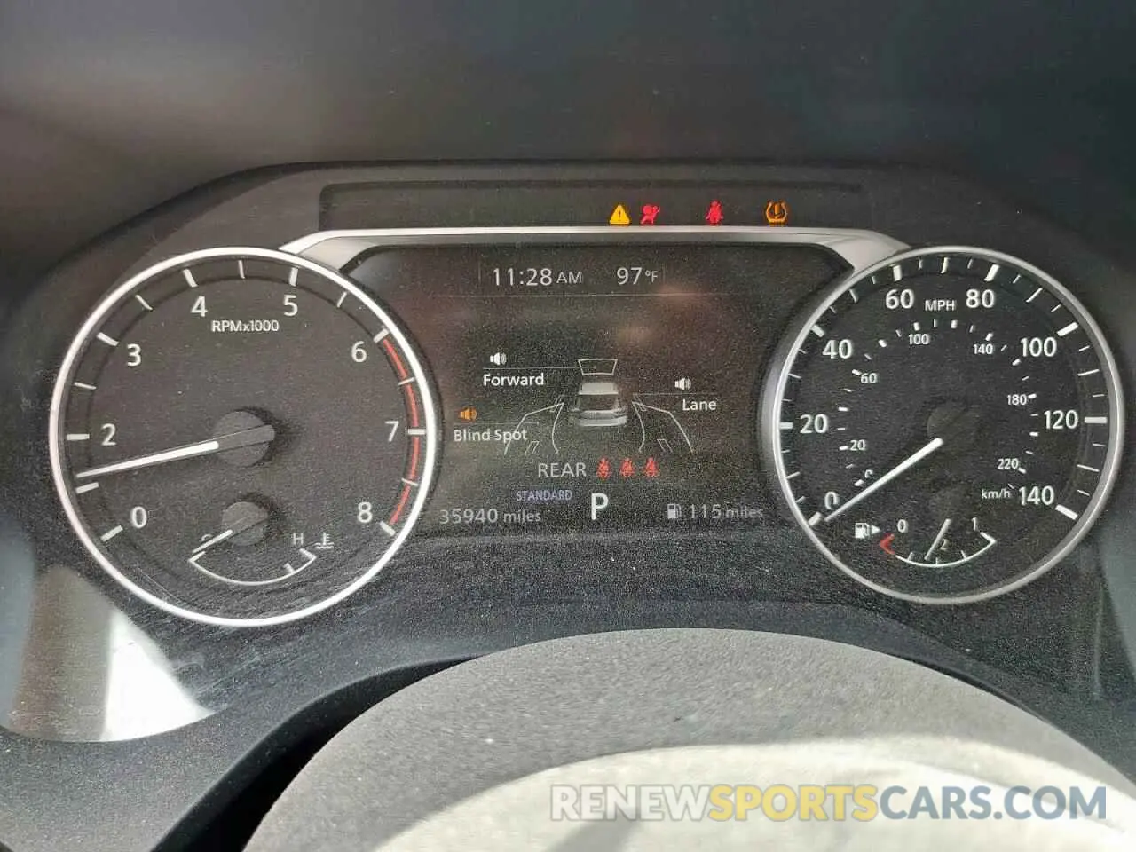 9 fotografías del automóvil dañado 5N1AT3BA8MC709312 NISSAN ROGUE 2021
