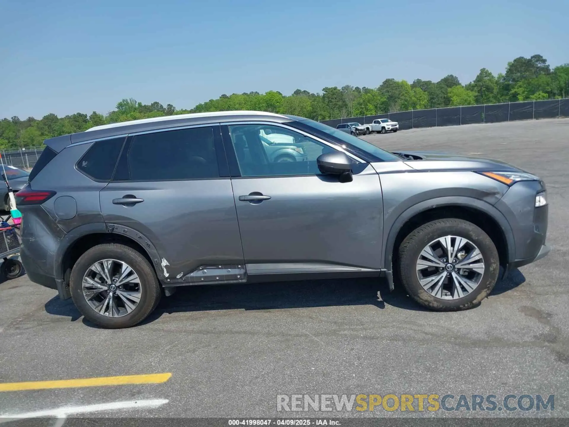 13 fotografías del automóvil dañado 5N1AT3BA8MC722285 NISSAN ROGUE 2021
