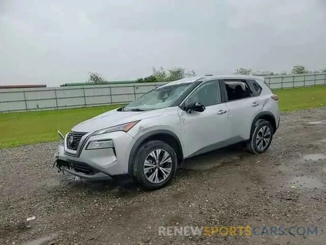 11 fotografías del automóvil dañado 5N1AT3BA8MC725297 NISSAN ROGUE 2021