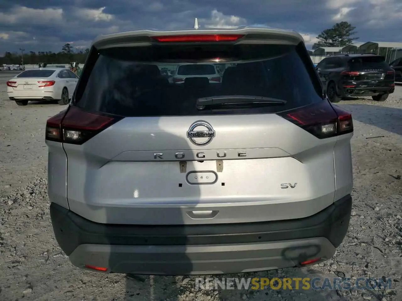 6 fotografías del automóvil dañado 5N1AT3BA8MC729530 NISSAN ROGUE 2021