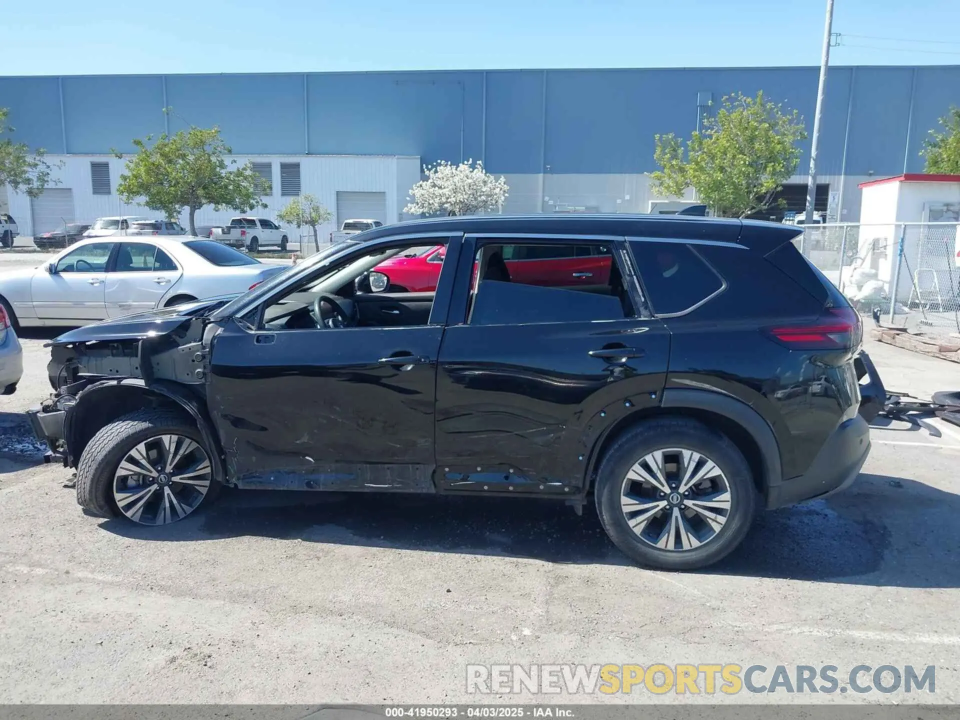 15 fotografías del automóvil dañado 5N1AT3BA8MC766531 NISSAN ROGUE 2021