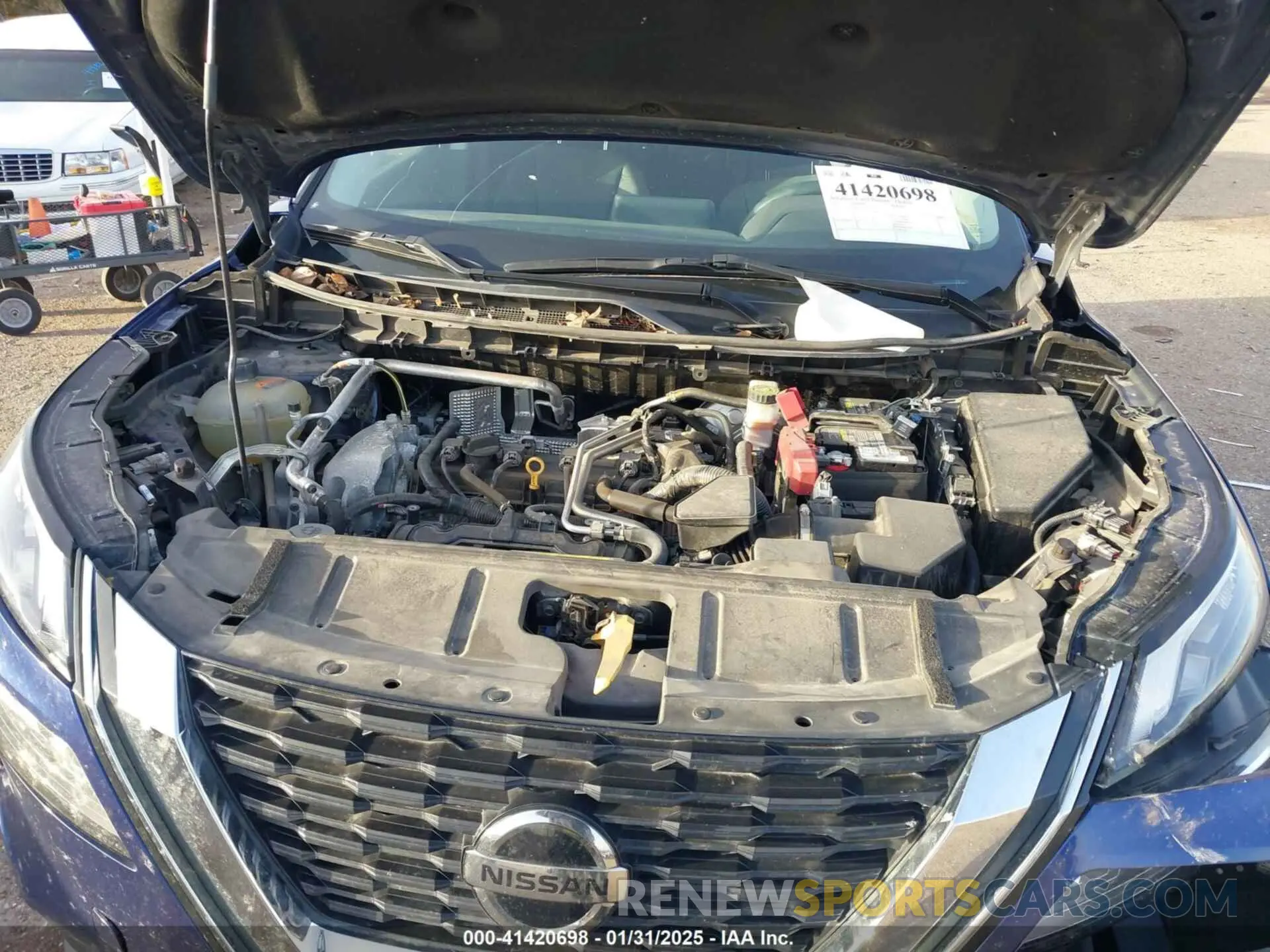 10 fotografías del automóvil dañado 5N1AT3BA8MC822161 NISSAN ROGUE 2021